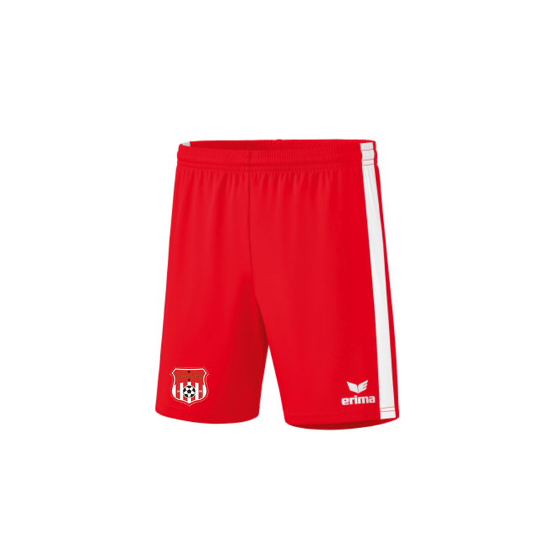 Short d'entraînement Erima Rouge ASF Foulletourte