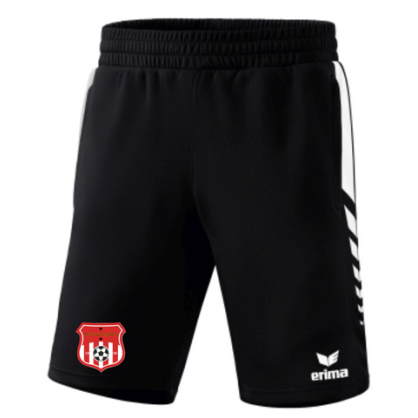 Short d'entraînement Erima Noir ASF Foulletourte