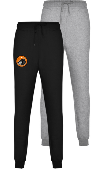 Pantalon de survêtement Noir ou Gris JAM Basketball (logo tissé)