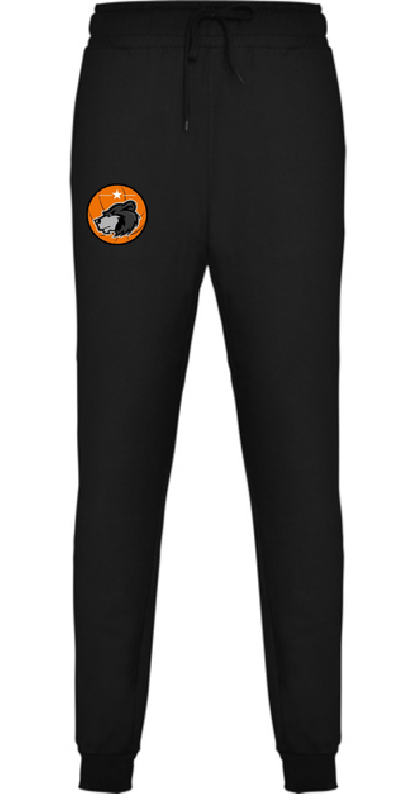 Pantalon de survêtement Noir ou Gris JAM Basketball (logo tissé)