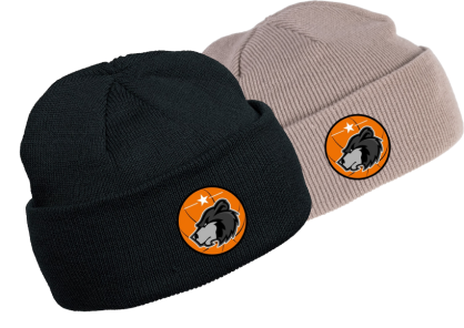 Bonnet Noir ou Beige JAM Basketball (logo brodé)