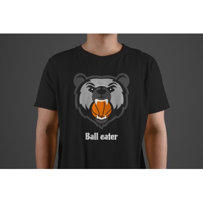 T-shirt "Ball eater" Noir JAM Basketball