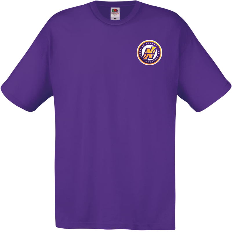 T-shirt Violet Neuville Basket