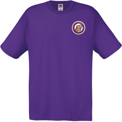 T-shirt Violet Neuville Basket