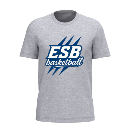 T-shirt Gris Design "ESB Basketball"