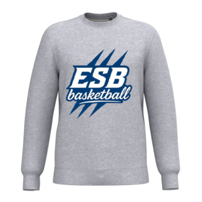 Sweat Gris Design "ESB Basketball"