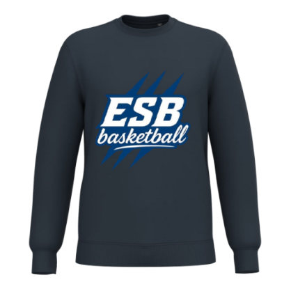 Sweat Bleu marine Design "ESB Basketball"