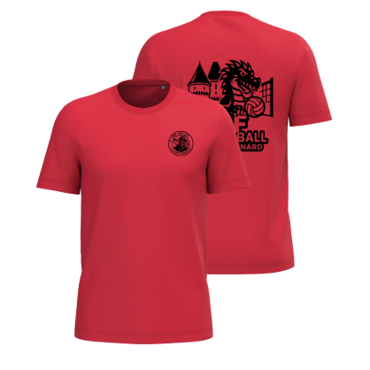 T-shirt Rouge VSF Volley-ball (2 logos)