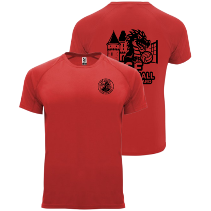 Maillot Rouge VSF Volley-ball (2 logos)