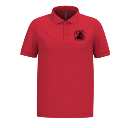 Polo Rouge VSF Volley-ball (2 logos)