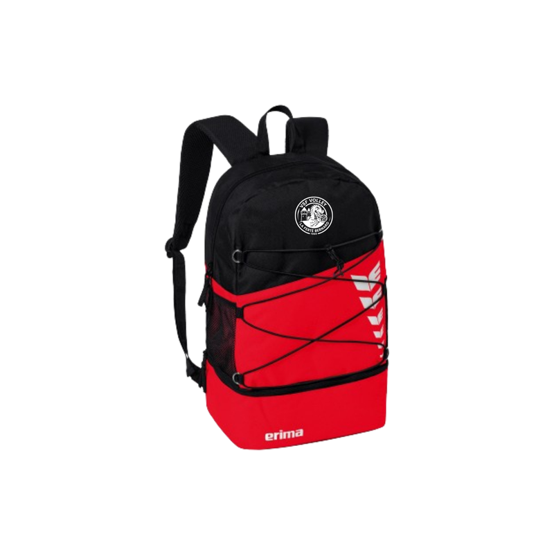 Sac à dos Erima Rouge/Noir VSF Volley-ball
