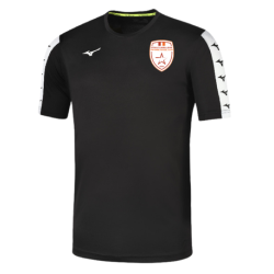 Maillot NARA TEE MIZUNO Blanc ou Noir Etoile Lavalloise Futsal