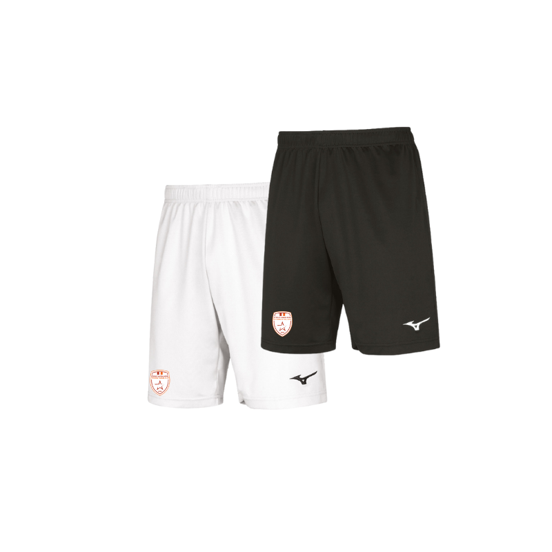 Short Shukyu MIZUNO Blanc ou Noir Etoile Lavalloise Futsal