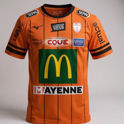 Maillot officiel Etoile Lavalloise LDC 25/26