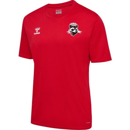 Maillot d'entrainement HUMMEL rouge adulte - LEGÉ HBC