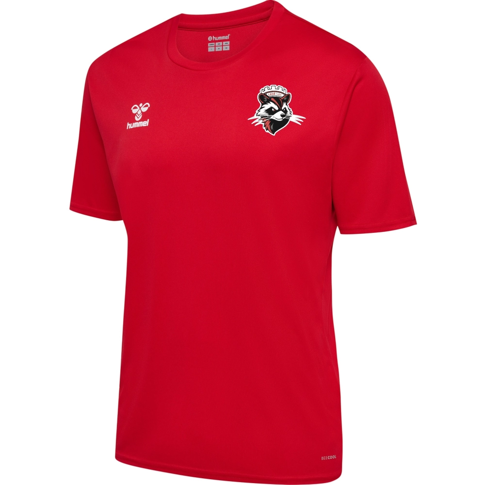 Maillot d'entrainement HUMMEL rouge enfant - LEGÉ HBC