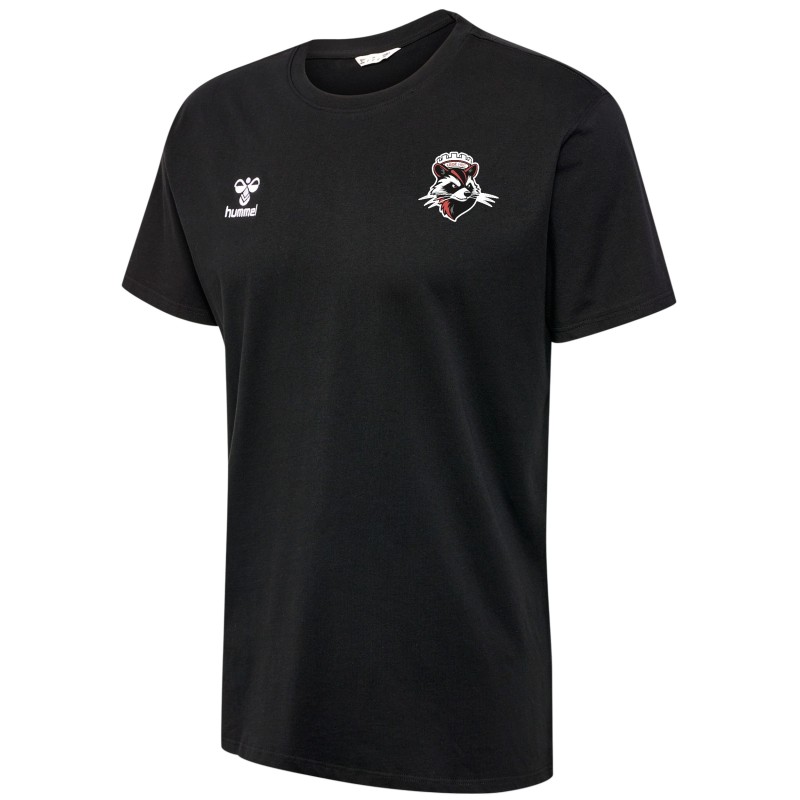 Tee-Shirt coton HUMMEL noir adulte - LEGÉ HBC