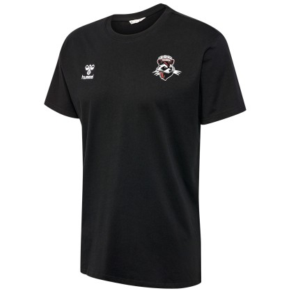 Tee-Shirt coton HUMMEL noir adulte - LEGÉ HBC