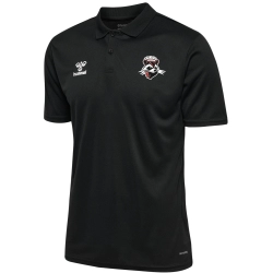 Polo poly HUMMEL noir adulte - LEGÉ HBC
