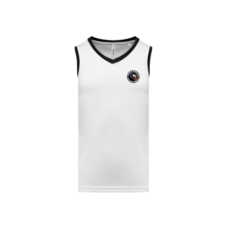 Maillot Basket Femme Blanc KBB