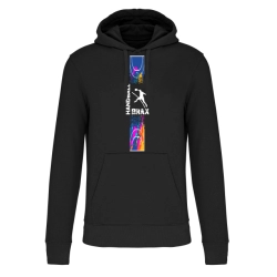 Sweat à capuche Noir "Terrain de Handball" Brax Handball