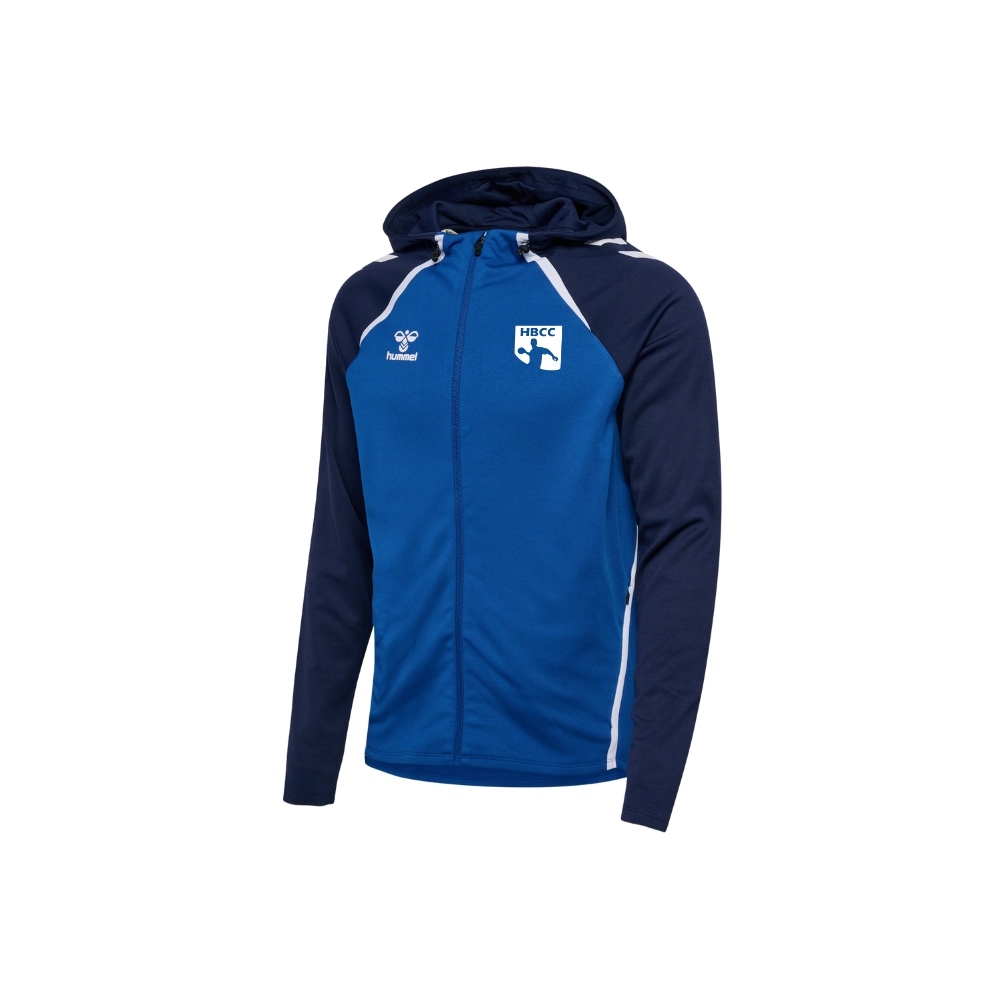 Veste zippée à capuche Hummel Bleu Handball Club Chaponnay