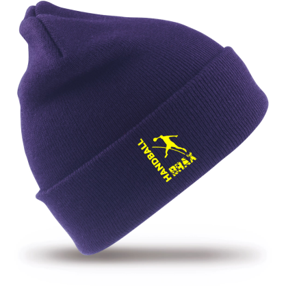 Bonnet Bleu roy Brax Handball (logo jaune brodé)
