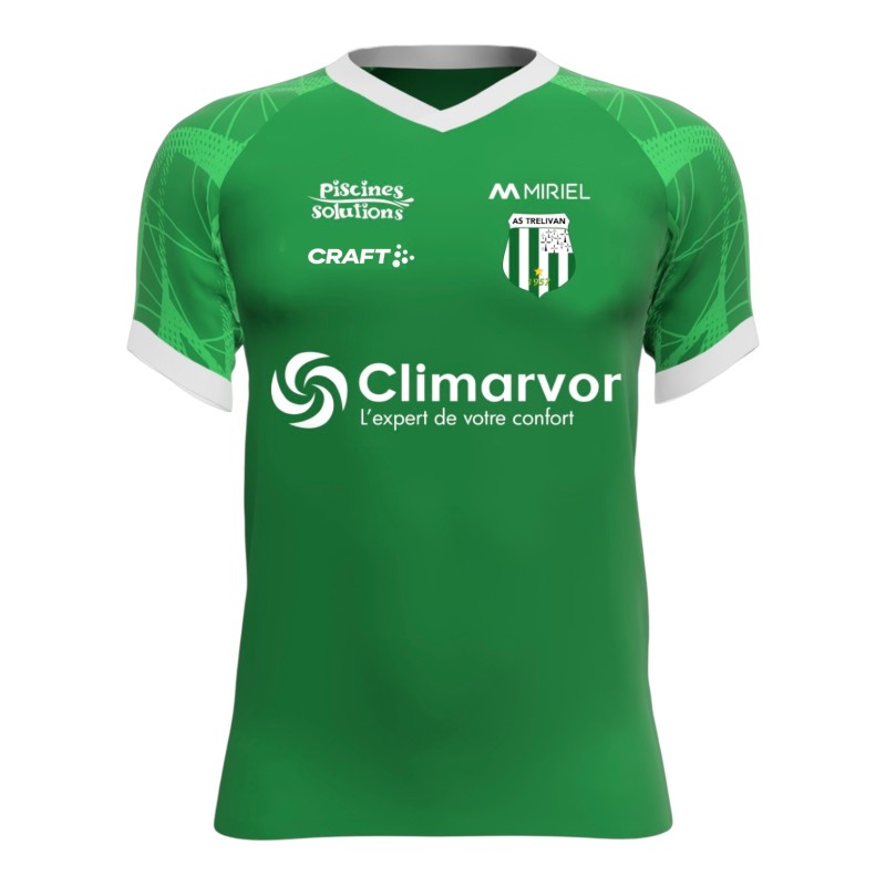 Maillot sublimé Craft AS Trélivan - Domicile