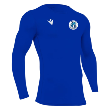 Maillot manches longues Bleu Macron AS PABU