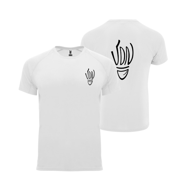 Maillot polyester Blanc VDN (2 logos)