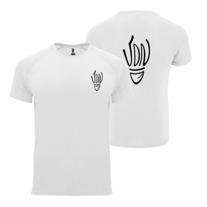 Maillot polyester Blanc VDN (2 logos)