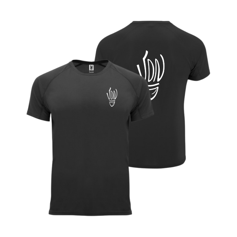 Maillot polyester Noir VDN (2 logos)