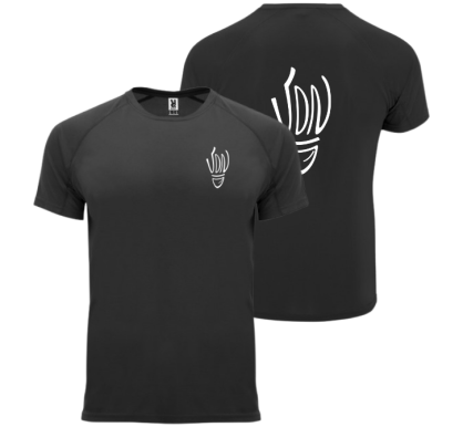Maillot polyester Noir VDN (2 logos)