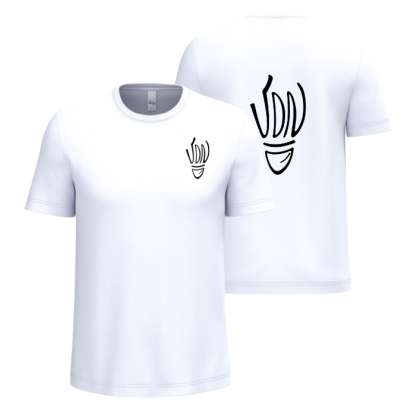 T-shirt coton Blanc VDN (2 logos)