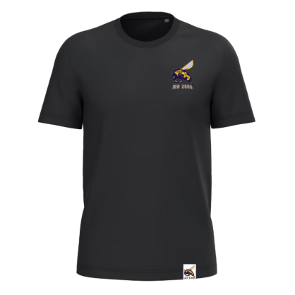 T-shirt Noir Mulsanne Basket (2 logos)