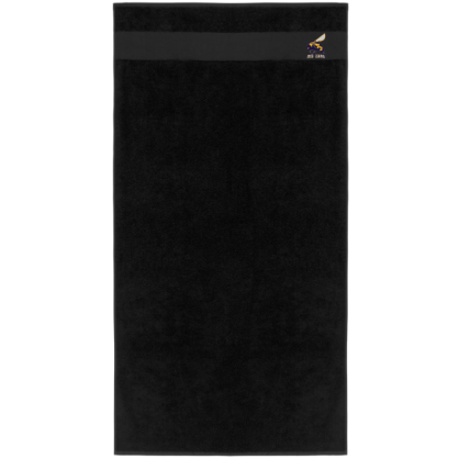 Serviette de toilette Noir Mulsanne Basket (logo brodé)