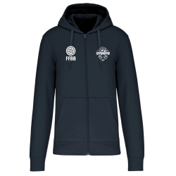 Gilet Bleu marine BCFD (2 logos blancs)