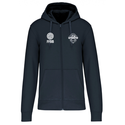 Gilet Bleu marine BCFD (2 logos blancs)