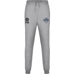 Pantalon de survêtement Gris BCFD (2 logos bleus)