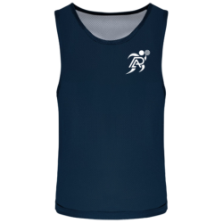 Chasuble réversible Bleu marine/Blanc Patronage Laïque Basket