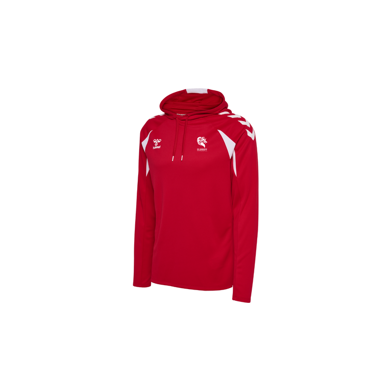 Sweat à capuche Rouge Hummel ES Aubance Handball