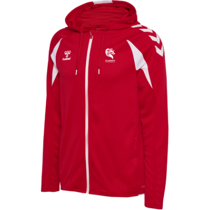 Sweat à capuche zippé Rouge Hummel ES Aubance Handball