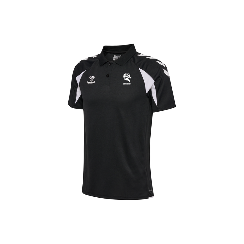 Polo Polyester Noir Hummel ES Aubance Handball