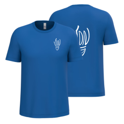 T-shirt coton Bleu VDN (2 logos)