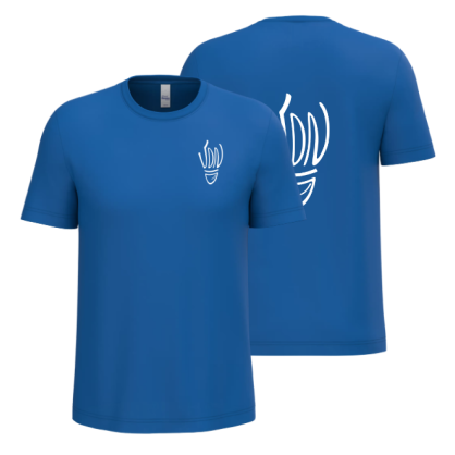 T-shirt coton Bleu VDN (2 logos)