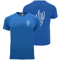 Maillot polyester Bleu VDN (2 logos)