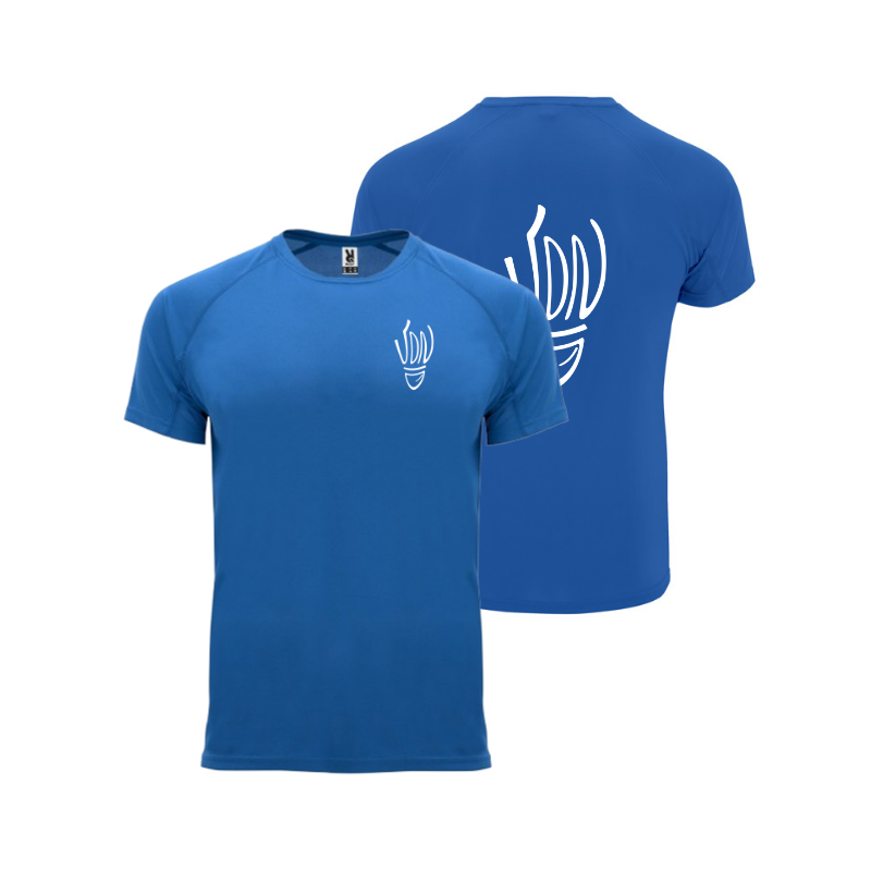 Maillot polyester Bleu VDN (2 logos)
