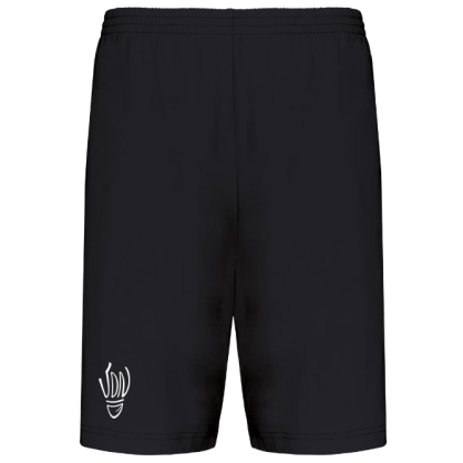 Short polyester Noir VDN