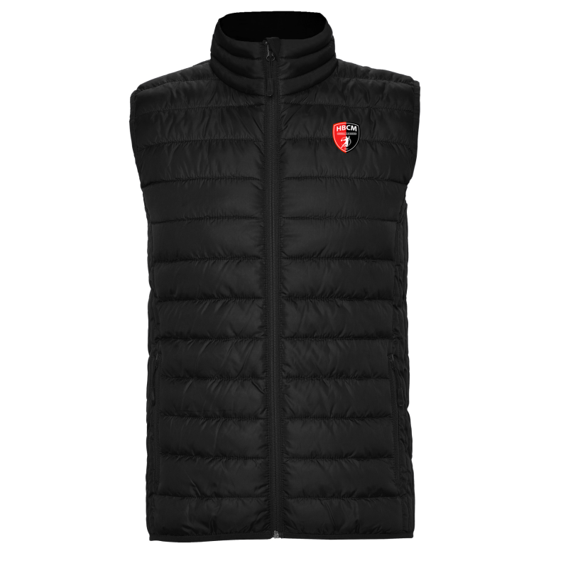 Doudoune sans manche - Noir Adulte - HBC MARSIEN