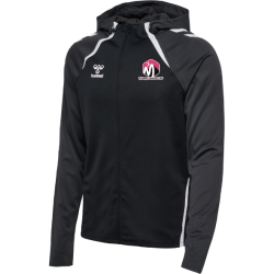 Veste zippée à capuche Hummel Noir Magny Handball (2 logos)